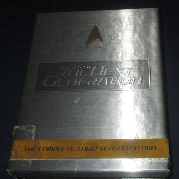 Star Trek The Next Generation: The Complete Third Season (DVD, 2002, 7-Disc Set) - Picture 1 of 9